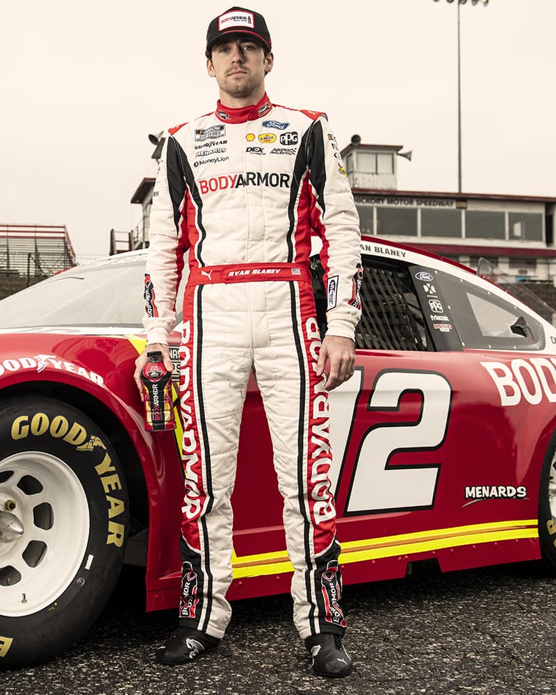 ryan blaney body armor